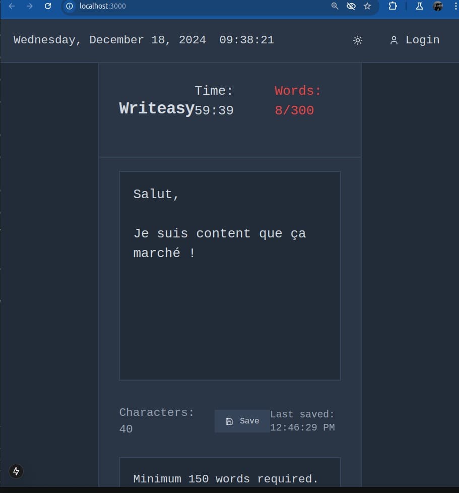 Writeasy App